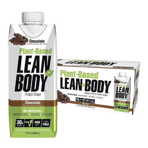 Labrada Lean Body Plant Based Protein Shake (12 x 500 ml, Csokoládé)