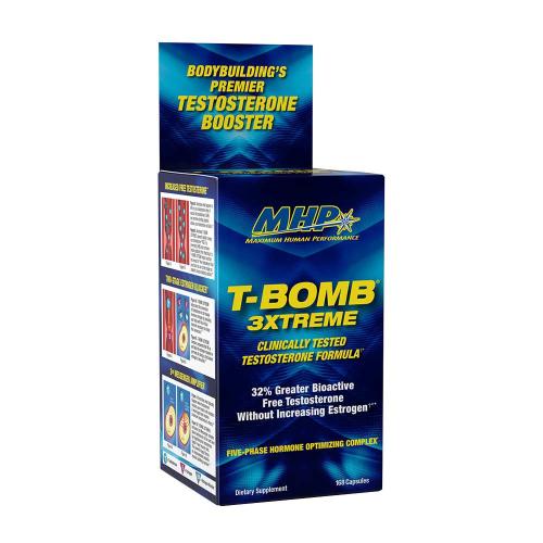 MHP T-Bomb 3XTREME - Tesztoszteron Fokozó Formula (168 Tabletta)