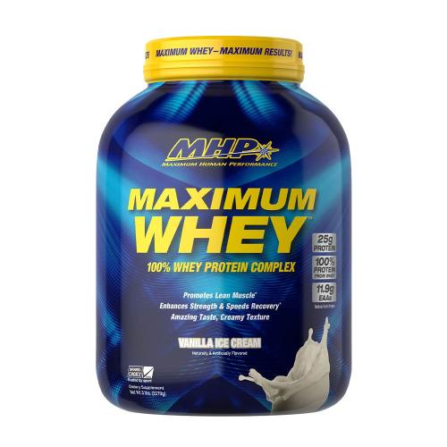 Maximum Whey - 100% Whey Protein - Tejsavó Fehérje (62 Adag, Vaníliás Fagylalt)