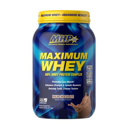 MHP Maximum Whey - 100% Whey Protein - Tejsavó Fehérje (918 g, Tejcsokoládé)