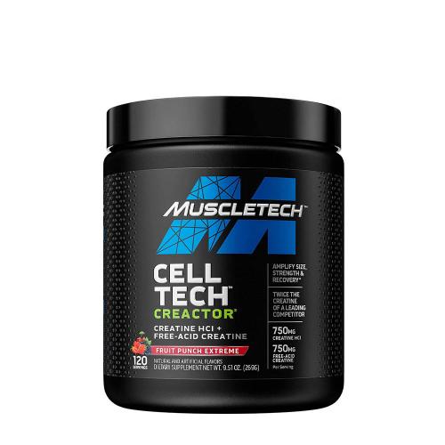 MuscleTech Cell-Tech Creactor - Kreatin Formula (269 g, Gyümölcsös Puncs)