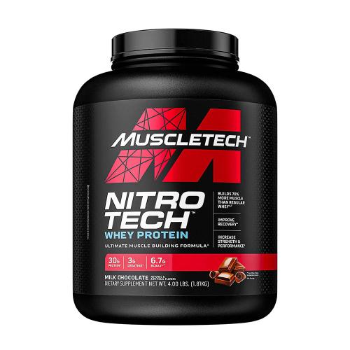MuscleTech Nitro-Tech Whey Protein - Tejsavó Fehérje (1.8 kg, Tejcsokoládé)