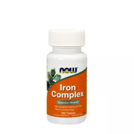   Now Foods Komplex Vas tabletta - Iron Complex Vegetarian  (100 Tabletta)