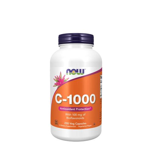 Now Foods C-vitamin 1000 mg kapszula Bioflavonoiddal (250 Kapszula)