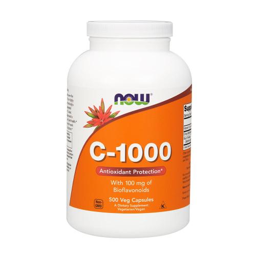 Now Foods C-vitamin 1000 mg Bioflavonoidokkal (500 Kapszula)