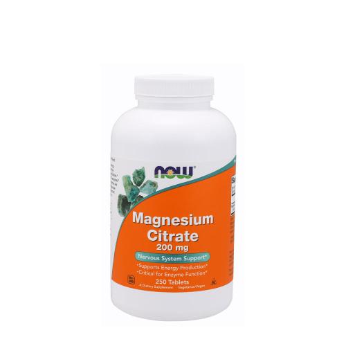 Now Foods Magnézium-citrát 200 mg (250 Tabletta)