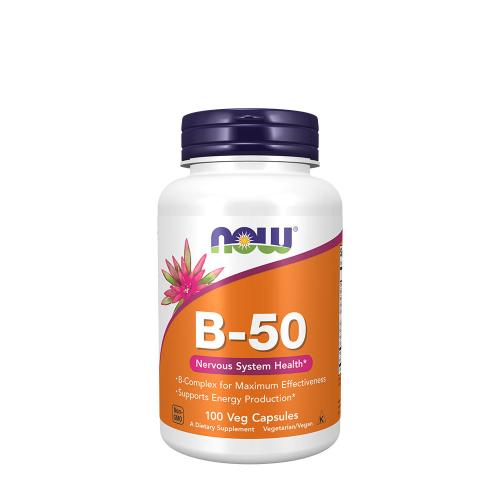 Now Foods B50-vitamin (100 Veg Kapszula)