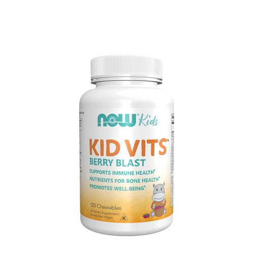 Now Foods Kid Vits Multivitamin rágótabletta Gyermekeknek (120 Rágótabletta)