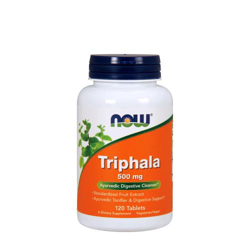 Now Foods Triphala 500 mg - Gyümölcskivonat (120 Tabletta)