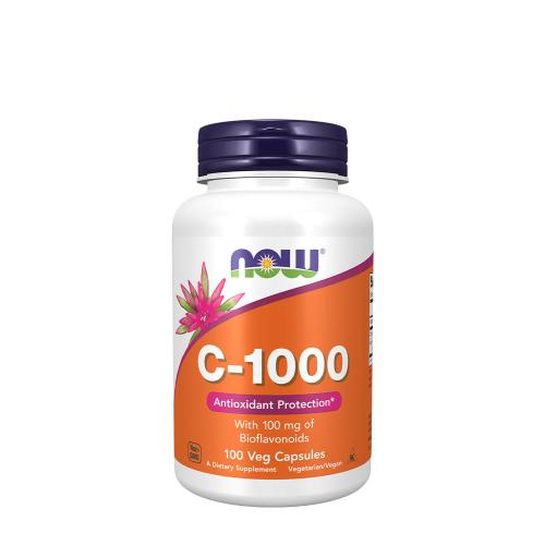 Now Foods C-vitamin 1000 mg kapszula Bioflavonoiddal (100 Kapszula)