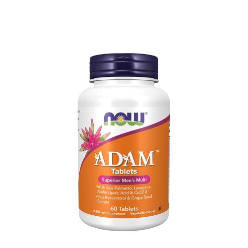 Now Foods Multivitamin tabletta Férfiaknak - ADAM Men's Multiple Vitamin (60 Tabletta)