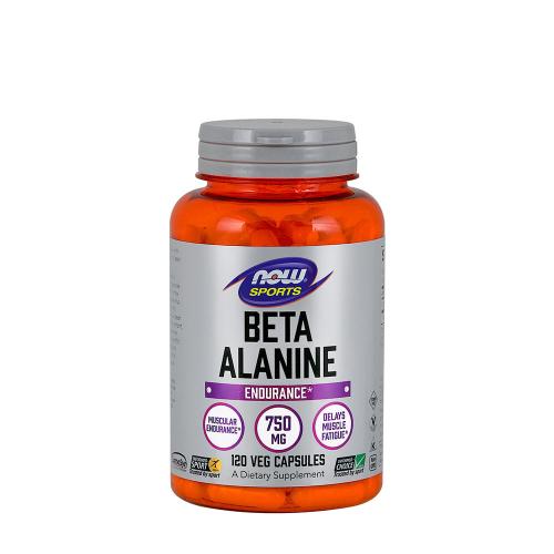 Now Foods Béta-alanin 750 mg (120 Kapszula)