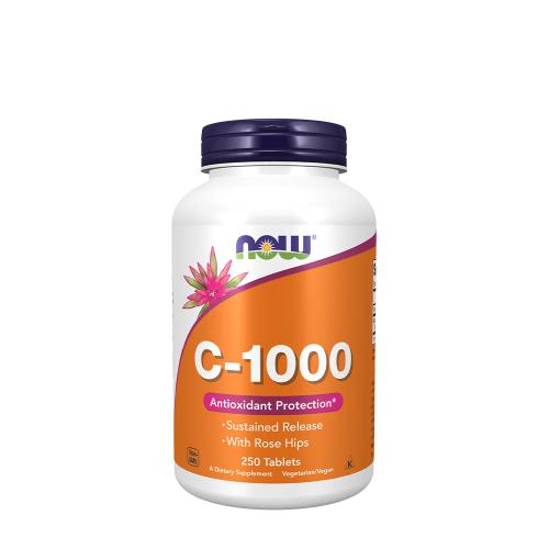 Nyújtott hatású C-vitamin 1000 mg Csipkebogyóval (250 Tabletta)