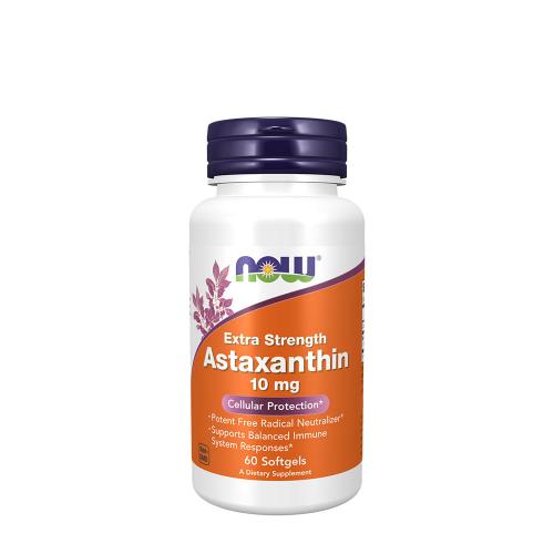 Now Foods Extra Erős Asztaxantin 10 mg (60 Lágykapszula)