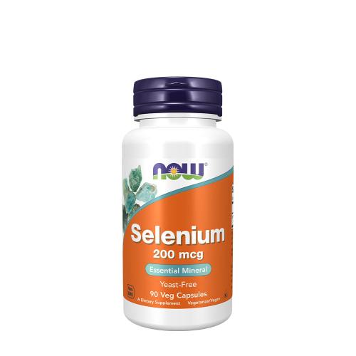 Now Foods Selenium - Szelén 200 mcg (90 Veg Kapszula)