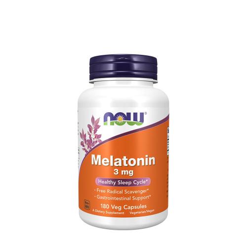 Now Foods Melatonin 3 mg (180 Kapszula)
