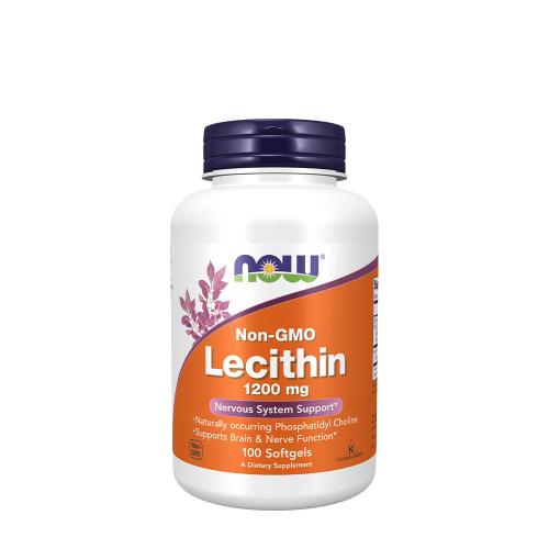 Lecitin (Lecithin) 1200 mg kapszula - Idegrendszeri Támogatás (100 Lágykapszula)