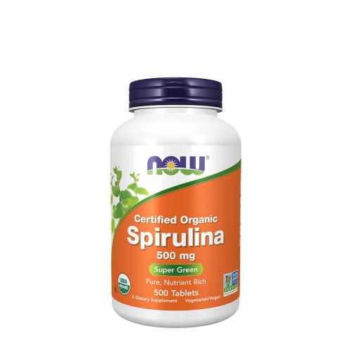 Now Foods Organikus Spirulina Alga 500 mg (500 Tabletta)