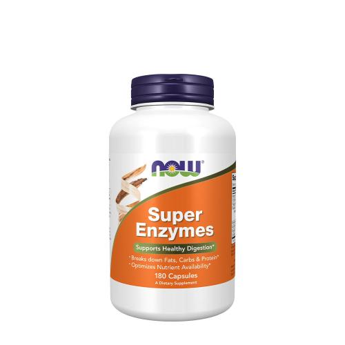 Now Foods Super Enzymes - Emésztőenzim keverék (180 Kapszula)