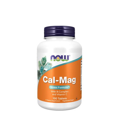 Now Foods Cal-Mag Stress Formula - Kalcium És Magnézium (100 Tabletta)