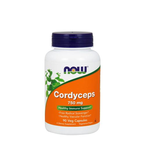 Now Foods Cordyceps Gomba Kivonat 750 mg (90 Veg Kapszula)