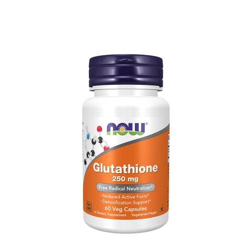 Now Foods Glutathione 250 mg - Glutation (60 Veg Kapszula)
