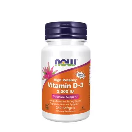 Now Foods D-vitamin 2000 NE (240 Lágykapszula)