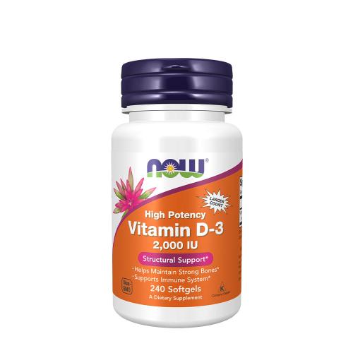 Now Foods D-vitamin 2000 NE (240 Lágykapszula)