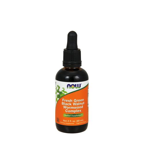 Now Foods Fresh Green Black Walnut Extract Liquid - Gyógynövényes olaj (59 ml)