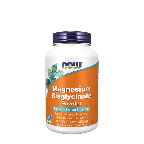 Now Foods Magnézium-biszglicinát por (8 Oz.)