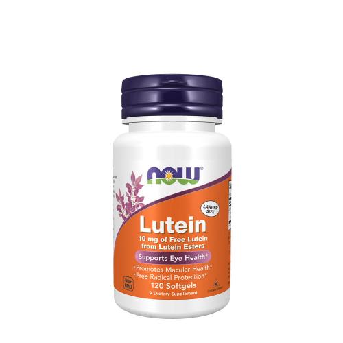 Now Foods Lutein 10 mg From Esters - A Szem Vitaminja (120 Lágykapszula)