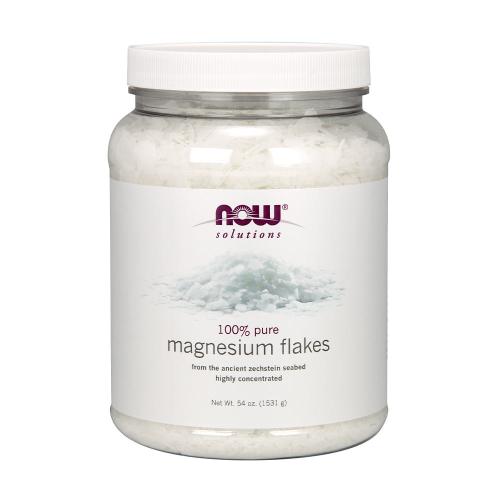 Now Foods Magnesium Flakes - Magnézium-klorid pelyhek (1.53 kg)