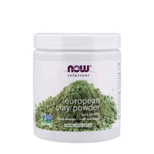 Now Foods European Clay Powder - Porállagú Arctisztító (397 g)