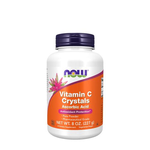 Now Foods Tiszta C-vitamin por (aszkorbinsav) (227 g)
