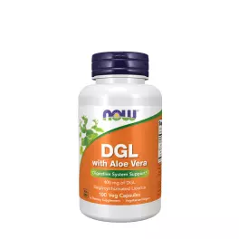   Now Foods Deglicirrizinált Édesgyökér kapszula Aloe Verával - DGL With Aloe Vera (100 Veg Kapszula)