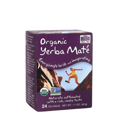 Now Foods Yerba Maté Energizáló és Élénkítő Tea (24 Teafilter)