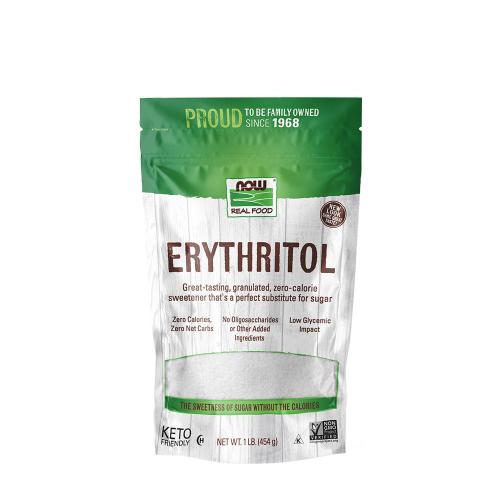 Now Foods Erythritol - Eritrit Természetes Édesítő (454 g)