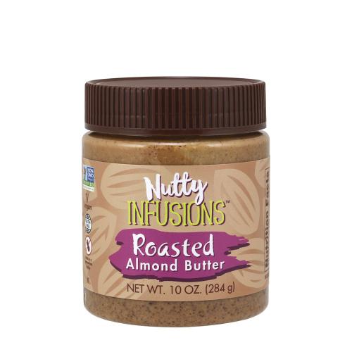Now Foods Nutty Infusions™ Pörkölt Mandulavaj (284 g, Pörköt Mandulavaj)