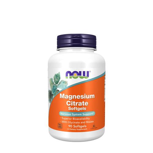 Now Foods Magnézium-citrát lágykapszula - Magnesium Citrate  (90 Lágykapszula)