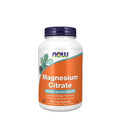 Now Foods Magnézium Citrát kapszula - Magnesium Citrate (240 Kapszula)