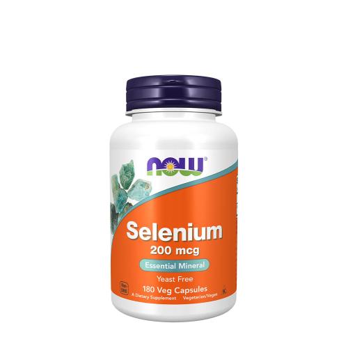 Now Foods Selenium - Szelén 200 mcg (180 Veg Kapszula)