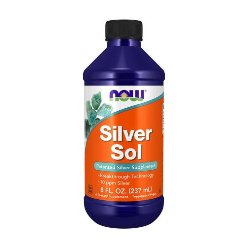 Now Foods Elemi Ezüst folyadék - Silver Sol Liquid  (237 ml)