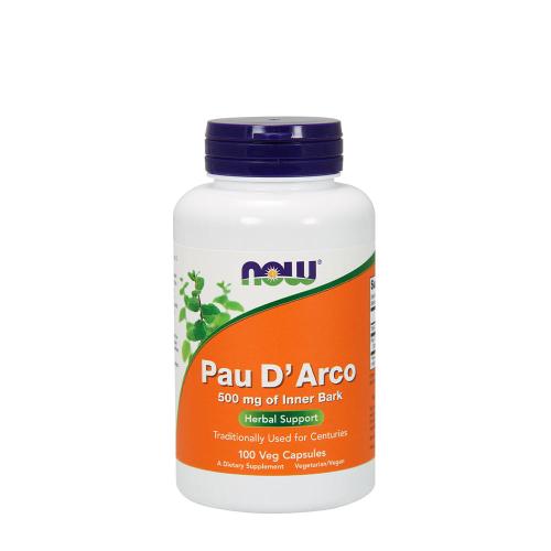 Now Foods Pau D' Arco 500 mg (100 Veg Kapszula)