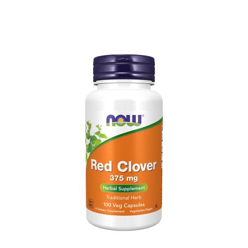 Now Foods Réti Here 375 mg kapszula - Red Clover 375 mg (100 Veg Kapszula)