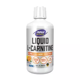   Now Foods Folyékony L-karnitin - L-Carnitine Liquid 1000 mg (946 ml, Citrus)