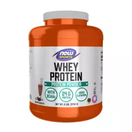   Now Foods Whey Protein - Tejsavófehérje (2722 g, Krémes Csokoládé)