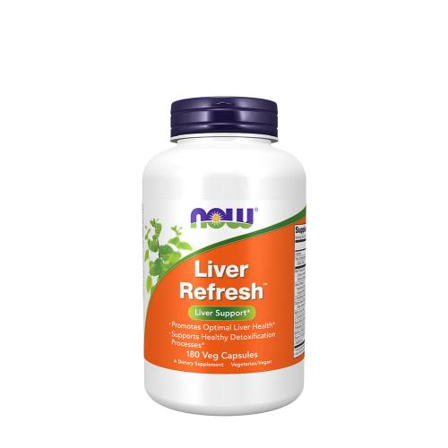 Now Foods Liver Refresh™ - Máj Méregtelenítő Formula (180 Veg Kapszula)