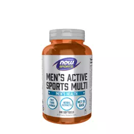   Now Foods Men's Active Sports Multivitamin Férfiaknak (180 Lágykapszula)