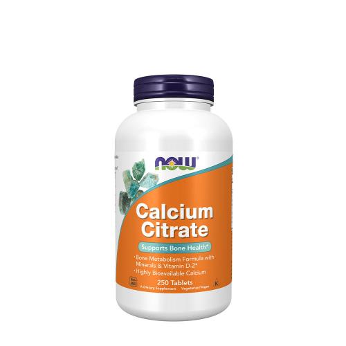 Now Foods Calcium Citrate (250 Tabletta)