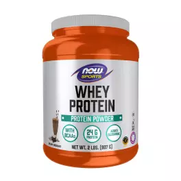   Now Foods Whey Protein - Tejsavófehérje (907 g, Krémes Csokoládé)